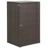 CASARIA Mülltonnenbox Braun