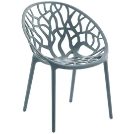 CLP Gartenstuhl Hope 59 x 59 x 80 cm grau