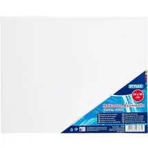 Stylex Malkarton 24 x 30 cm 100% Baumwolle weiß