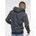 H.I.S. Kapuzensweatjacke in marine-meliert | Gr.: L