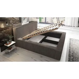 A&J MöbelLand RIO-OM 90 x 200 cm Braun