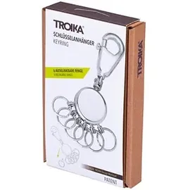 Troika® Schlüsselanhänger PATENT silber