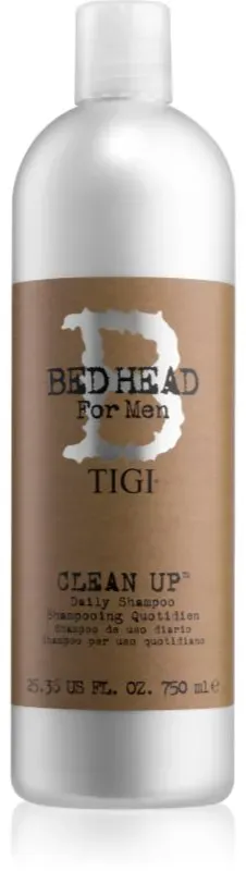 TIGI Bed Head B for Men Clean Up Shampoo zur täglichen Anwendung 750 ml