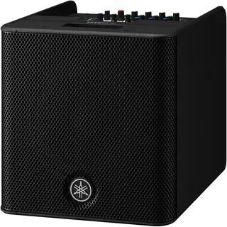 Yamaha STAGEPAS 200 BTR Tragbares PA-System – 180W Class-D Verstärker, 8" Koaxialtreiber, 5-Kanal Digitalmix, Ducker & Feedback-Unterdrückung, Bluetooth-Audio & Fernsteuerung, Inklusive Akku