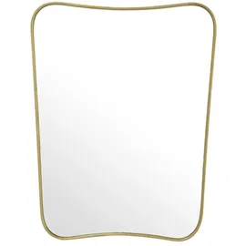 Casa Padrino Luxus Spiegel 59 x 76,5 cm Messing