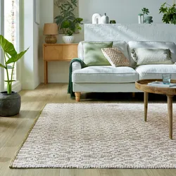 Teppich FLAIR RUGS "Dream", grün, B:80cm H:3mm L:150cm, Baumwolle, Kunstfaser, Wolle, Teppiche, Globaler Teppich Dream aus Wollmischung