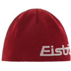 Eisbär Mütze (Beanie) 365 RL - Merinowolle - burgundrot - 1 Stück