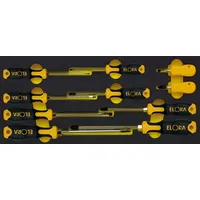 Elora QUATROLIT® 2K-Schraubendreher-Satz, 10-teilig, ELORA-OMS-37