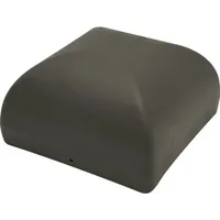Pfostenkappe 7 x 7 cm braun