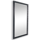 Mirrors & More Rahmenspiegel Sonja silber schwarz B/H: ca. 55x70 cm - silber, schwarz