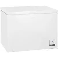 GGV Exquisit exquisit Gefriertruhe »GT300-050C weiss«, 83,5 cm hoch, 105,5 cm breit, silberfarben