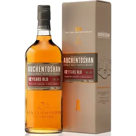 Auchentoshan 12 Years Old Single Malt Scotch 40% vol 0,7 l Geschenkbox
