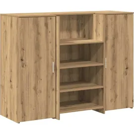vidaXL Empfangstheke Artisan-Eiche 135x50x103,5 cm Holzwerkstoff