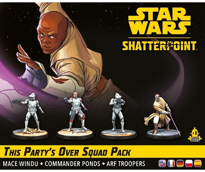 Asmodee - Star Wars Shatterpoint - This Partys Over (Squad-Pack "Diese Party ist vorbei")
