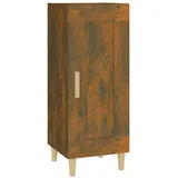 vidaXL Sideboard Räuchereiche 34,5x34x90 cm Holzwerkstoff