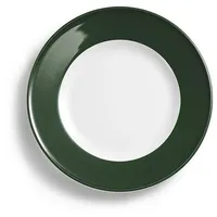 Dibbern Teller Dibbern Solid Color Teller flach 28 cm grün