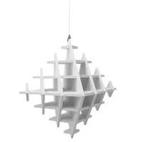 Platino24 Wandpaneel CUBO Weiß 3 St. 40 x 40