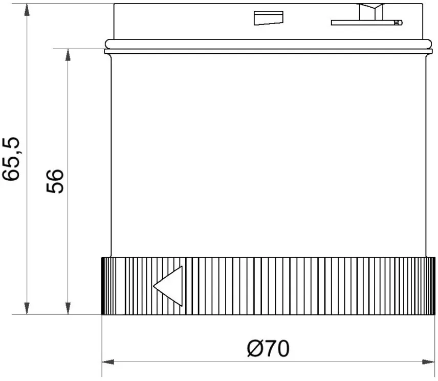 Werma LED-Blinklichtelement 64431075