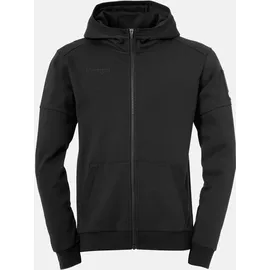 Kempa STATUS Kapuzenjacke schwarz XL