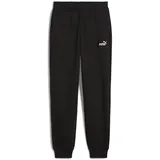 Puma Damen ESS Small No. 1 Logo Comfort High-Waist Sweatpants FL cl Gestrickte Hosen, PUMA black L