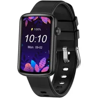 HUAKUA Smartwatch Damen 1.47 Zoll Touchscreen Fitness Tracker Schrittzähler Uhr mit Menstruationszyklus Pulsuhr SpO2 Messung Schlafüberwachung Sportuhr IP68 Wasserdicht für Android iOS Handy