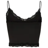 Only Cropped Top Schwarz S/M