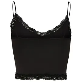 Only Cropped Top Schwarz S/M
