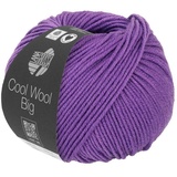 LANA GROSSA Cool Wool Big | Extrafeine Merinowolle waschmaschinenfest und filzfrei | Handstrickgarn aus 100% Schurwolle (Merino) | 50g Wolle zum Stricken & Häkeln | 120m Garn