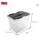sunware perfectly organised Aufbewahrungsbox 36 x 23,5 x 26,3 cm 1-tlg. Grau/Transparent