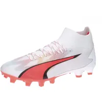 Puma Ultra Pro FG/AG Herren Puma White-Puma Black-Fire Orchid
