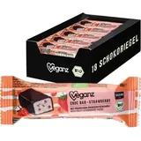 veganz Bio Choc Bar Strawberry, - 35.0 g