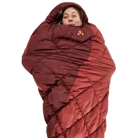 Vaude Meglis 700 Syn Schlafsack (Größe max. 190cm - Dark Cherry - Lang