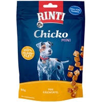 Rinti Chicko Mini - 4 x 80 g Käsewürfel Huhn