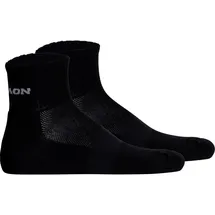Salomon Evasion Ankle Wandersocken 2er Pack Schwarz 45-47