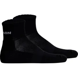 Salomon Evasion Ankle Wandersocken 2er Pack Schwarz 45-47