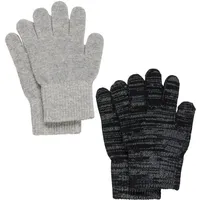 CelaVi Strickhandschuhe CEMagic Gloves W.reflex 2-pack Mittens, Grau, -
