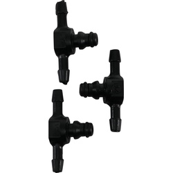 BGS 8107-20 Satz Kunststoffverbinder in T-Form 20 teilig