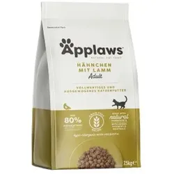 Applaws Trockenfutter Katze Adult Huhn mit Lamm 2 kg