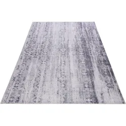 Teppich WECON HOME "Alaska", grau, B:190cm H:6mm L:290cm, Kunstfaser, Teppiche, Wohnzimmer