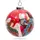 SIKORA K08-62 Engel Kapelle Glaskugel Weihnachtskugel Innenglasmalerei D: 7,5 cm