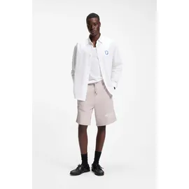 Hugo Sweatshorts aus reiner Baumwolle, Modell 'Nomario', Flieder, M