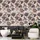 Queence Vinyltapete QUEENCE "Annalena", bunt, B:0,9m L:2,5m, Vinyl, Tapeten, 90x250cm, selbstklebend, kinderleichte Anbringung,, Sticker