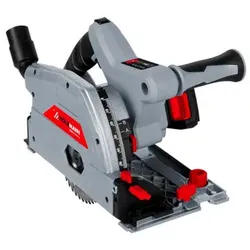 HOLZMANN-MASCHINEN Tauchsäge »TAS140AKKU«, mit Akku, inkl. Schiene, Drehzahl 2000-5500 /min - grau