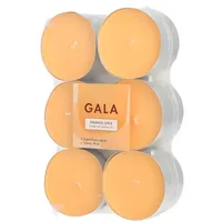 Papstar Flavour by GALA Maxi Duftlichte 58 mm 144 St. orange