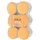 Papstar Flavour by GALA Maxi Duftlichte 58 mm 144 St. orange