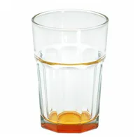Latte-Macchiato-Glas Orange, Glas orange