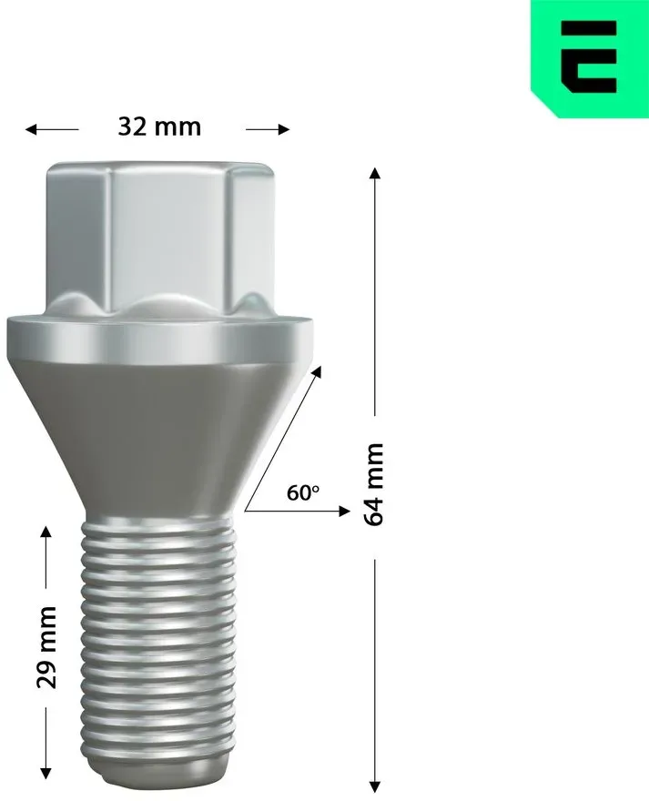 OPTIMAL Radschraube opuwb100331 Vorderachse für Vaughall Fiat RAM