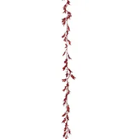 Atmosphera Weihnachts-Girladna mit Glitzer, 180 cm