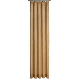 Wirth Trondheim Kräuselband 234 g/m2 132 x 145 cm ocker