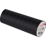 EMOS Isolierband Schwarz 19 mm x 20 m 10 St.